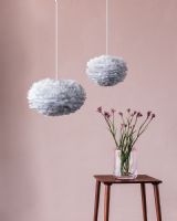 Umage EOS Mini, Lysegrå m/ hvid pendel