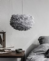 Umage EOS Medium, lysegrå m/ hvid pendel Umage EOS Medium, lysegrå m/ hvid pendel