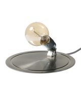 Ebb & Flow - Glow In A Dome - Bordlampe, Sølv Base Ebb & Flow - Glow In A Dome - Bordlampe, Sølv Base