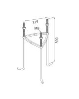 Forankringssæt (1230) - for nedstøbning i cement