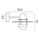 Norlys Bergen Væglampe - Udendørs Norlys Bergen Væglampe - Udendørs