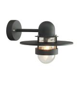 Norlys Bergen Væglampe - Udendørs - Sort Norlys Bergen Væglampe - Udendørs - Sort