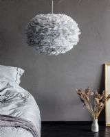 Umage EOS X-Large, Lysegrå m/ hvid pendel Umage EOS X-Large, Lysegrå m/ hvid pendel