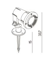 Norlys Sande Terræn Spot Norlys Sande Terræn Spot