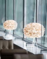 Umage EOS Medium, lysebrun m/ hvid Tripod Table