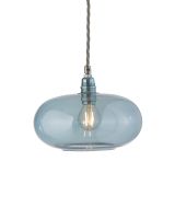 Ebb & Flow Horizon Pendel - Ø21 - Topaz Blue/Sølv Ebb & Flow Horizon Pendel - Ø21 - Topaz Blue/Sølv