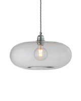 Ebb & Flow Horizon Pendel - Ø36 - Klar/Sølv Ebb & Flow Horizon Pendel - Ø36 - Klar/Sølv