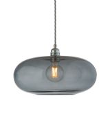 Ebb & Flow Horizon Pendel - Ø36 - Smokey Grey/Sølv Ebb & Flow Horizon Pendel - Ø36 - Smokey Grey/Sølv
