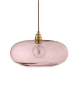 Ebb & Flow Horizon Pendel - Ø36 - Bright Coral/Guld Ebb & Flow Horizon Pendel - Ø36 - Bright Coral/Guld