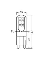 Osram G9 Parathom LED 2,6w (30w)