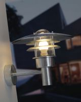 Nordlux Lønstrup Væglampe - Galvaniseret - Udendørs Nordlux Lønstrup Væglampe - Galvaniseret - Udendørs