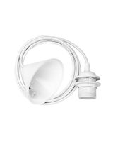 Umage Pendelophæng med stofledning, Hvid Umage Pendelophæng med stofledning, Hvid