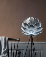 Umage Silvia Mini - Børstet Stål - Ø32 /m Tripod Floor