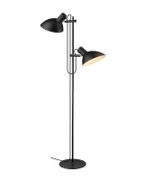 Halo Design Metropole Gulvlampe 2-arme - Sort Halo Design Metropole Gulvlampe 2-arme - Sort