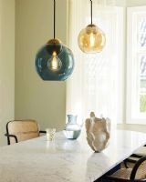 Halo Design Bubbles Pendel - Ø24 - Blå Halo Design Bubbles Pendel - Ø24 - Blå