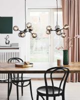 Halo Design Atom Pendel Ø45 Røg/Sort Halo Design Atom Pendel Ø45 Røg/Sort