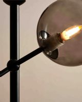 Halo Design Atom Gulvlampe Røg/Sort Halo Design Atom Gulvlampe Røg/Sort