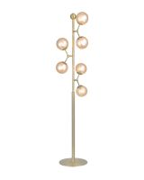 Halo Design Atom Gulvlampe Rav/Messing Halo Design Atom Gulvlampe Rav/Messing