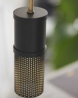 Halo Design Frame Cylinder Pendel Sort Halo Design Frame Cylinder Pendel Sort