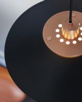 Halo Design Rivoli Pendel Ø40 Sort/Kobber Halo Design Rivoli Pendel Ø40 Sort/Kobber