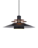 Halo Design Rivoli Pendel Ø50 Sort/Kobber Halo Design Rivoli Pendel Ø50 Sort/Kobber