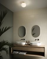 Nordlux Alton Loftlampe - Opal/Messing