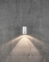 Nordlux Canto 2 Up/Down Væglampe - Galvaniseret Stål