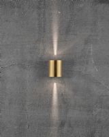 Nordlux Canto 2 Up/Down Væglampe - Messing Nordlux Canto 2 Up/Down Væglampe - Messing