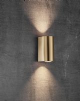 Nordlux Canto Maxi 2 Up/Down Væglampe - Messing Nordlux Canto Maxi 2 Up/Down Væglampe - Messing