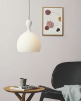 Halo Design Dueodde Pendel - Opal/Glas - Ø30 Halo Design Dueodde Pendel - Opal/Glas - Ø30