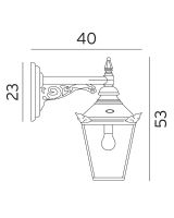 Norlys Chelsea Væglampe - Kobber - 960 - Mål Norlys Chelsea Væglampe - Kobber - 960 - Mål