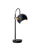 DC Portable Bordlampe Grafitsort fra Halo Design
