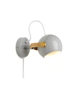 DC Væglampe Grå fra Halo Design DC Væglampe Grå fra Halo Design