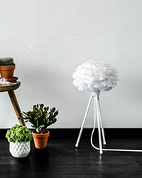 Tripod Table, Hvid med EOS Micro Tripod Table, Hvid med EOS Micro