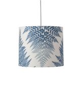 Ebb & Flow Fern Leaves Graphic - Indigo m/ pendel