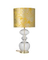 Ebb & Flow Fern Leaves Wild - Gul m/ Futura bordlampe