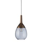 Ebb & Flow Lute, 14cm Blå/Kobber Ebb & Flow Lute, 14cm Blå/Kobber