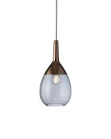 Ebb & Flow Lute, 14cm Blå/Kobber Ebb & Flow Lute, 14cm Blå/Kobber