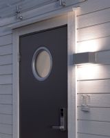 Norlys Asker Up/Down Væglampe - Aluminium