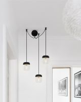 Umage Cannonball Pendelophæng - Trio - Sort m/ Acorn