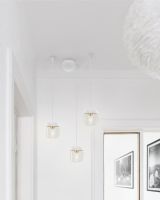 Umage Cannonball Pendelophæng - Trio - Hvid m/ Acorn