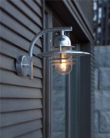 Norlys Oslo Væglampe - Galvaniseret Norlys Oslo Væglampe - Galvaniseret