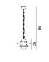 Norlys Oslo Loftlampe Norlys Oslo Loftlampe