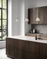 Nordlux Strap 16 - Opal m/ brun rem