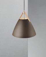Nordlux Strap 36 - Beige m/ brun rem