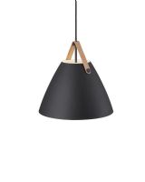 Nordlux Strap 36 - Sort m/ brun rem