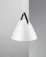 Nordlux Strap 48 - Hvid m/ sort rem Nordlux Strap 48 - Hvid m/ sort rem