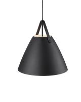 Nordlux Strap 48 - Sort m/ sort rem Nordlux Strap 48 - Sort m/ sort rem