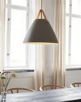 Nordlux Strap 48 - Beige m/ brun rem Nordlux Strap 48 - Beige m/ brun rem