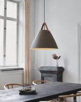 Nordlux Strap 48 - Beige m/ brun rem Nordlux Strap 48 - Beige m/ brun rem